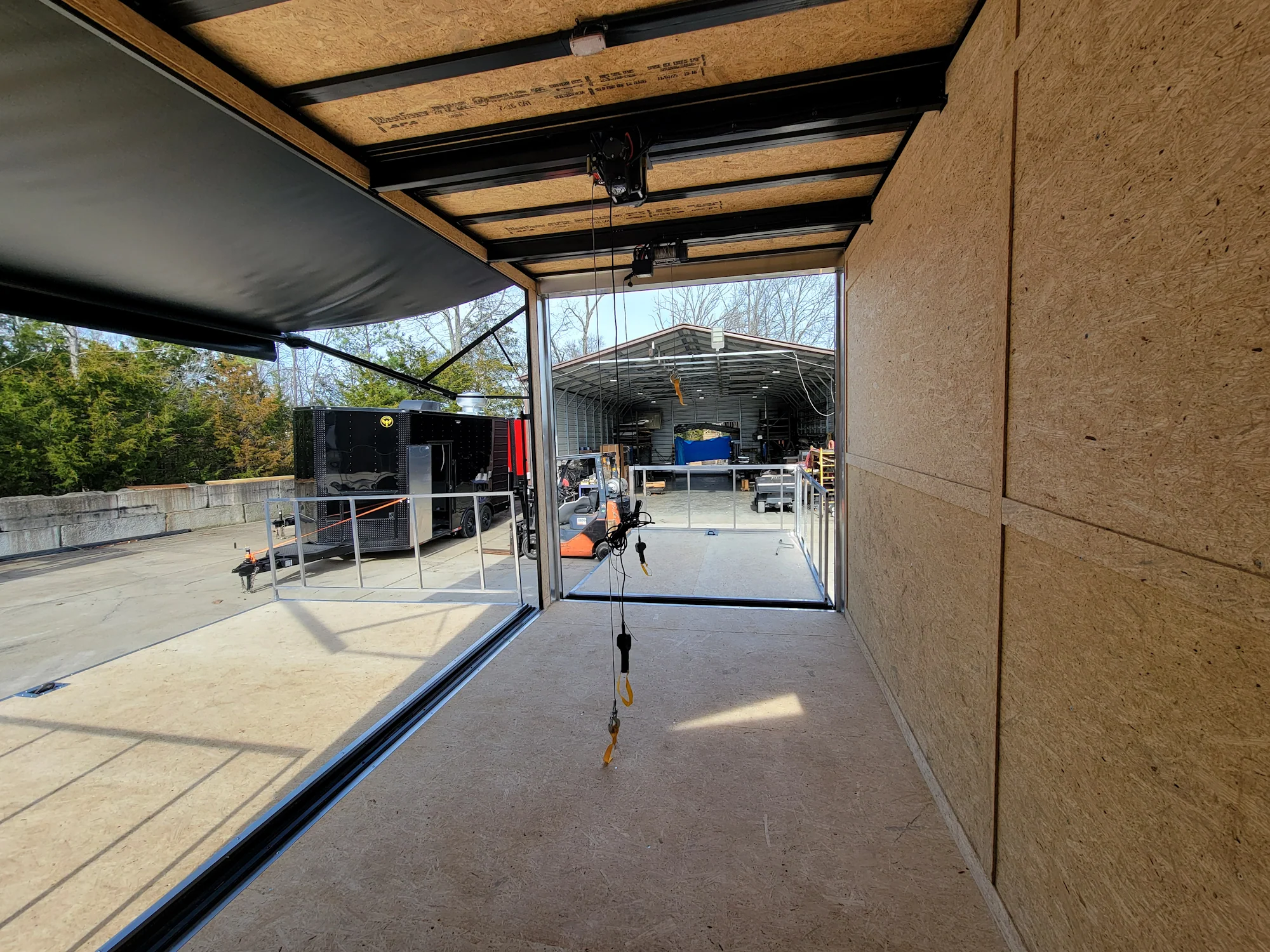 0-8.5-x-14-custom-stage-trailer-cobalt-blue-with-blackout-12.webp 8.5' x 14' Custom Stage Trailer Cobalt Blue With Blackout