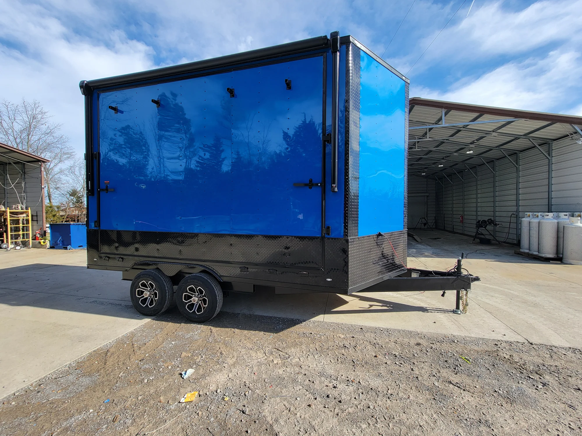 0-8.5-x-14-custom-stage-trailer-cobalt-blue-with-blackout-31.webp 8.5' x 14' Custom Stage Trailer Cobalt Blue With Blackout