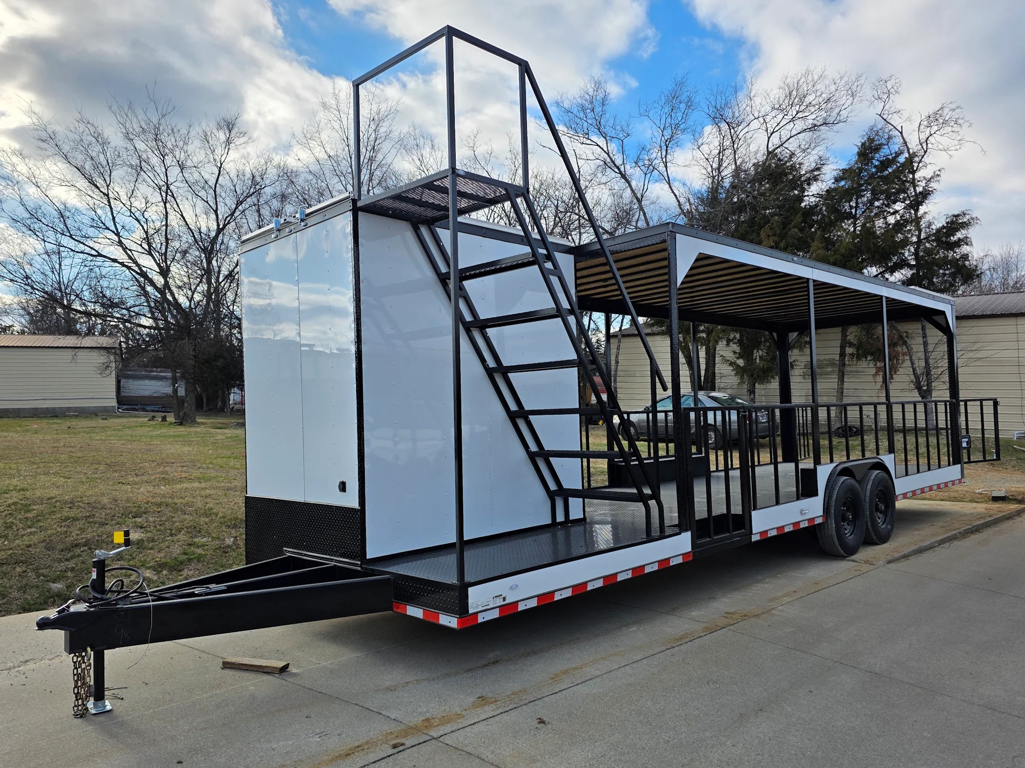 1-8.5-x-30-white-hybrid-custom-drone-and-equipment-trailer-agricultural-and-spray-10.webp 8.5' X 30' (White) Hybrid Custom Drone and Equipment Trailer Agricultural and Spray