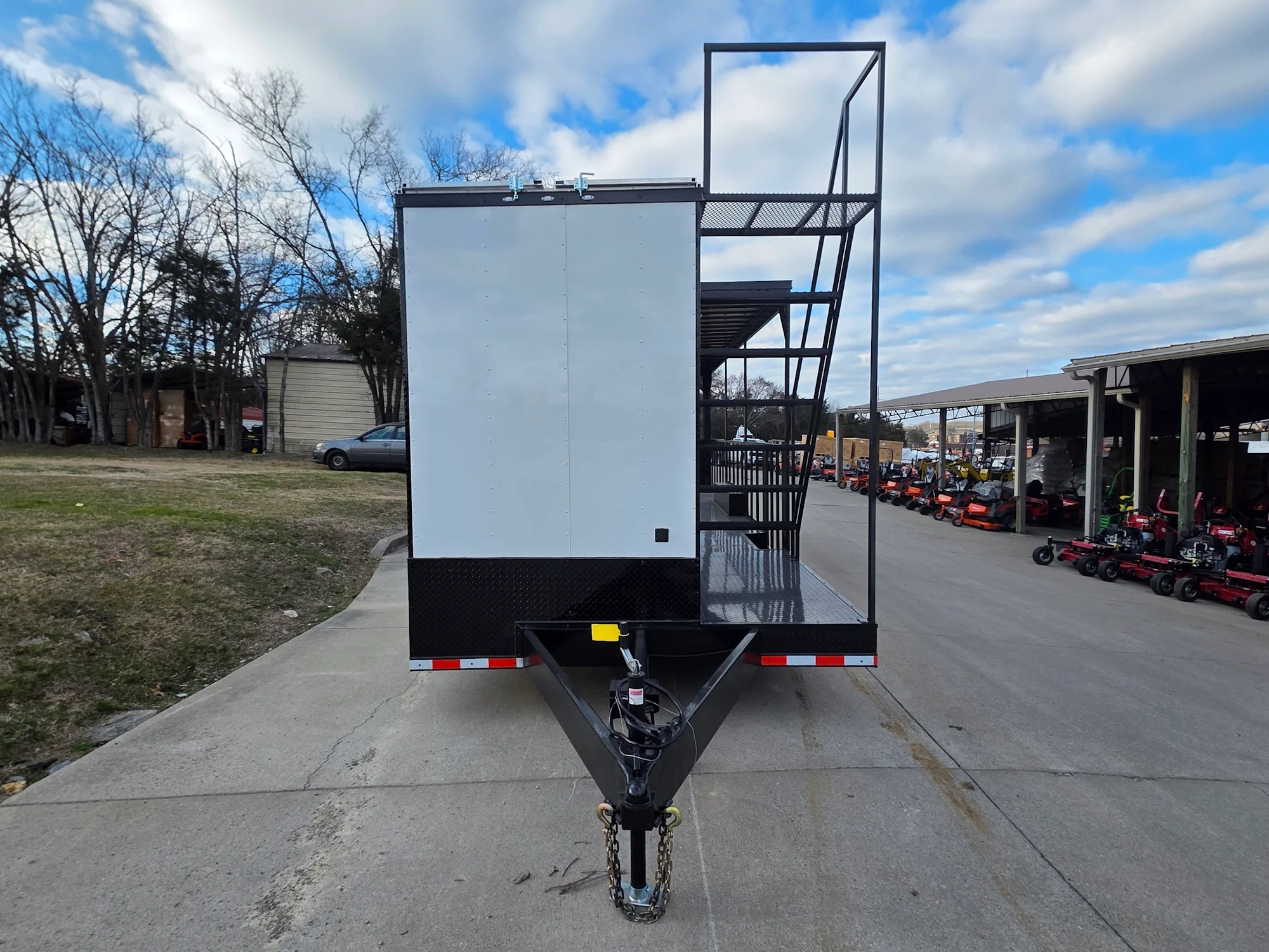 1-8.5-x-30-white-hybrid-custom-drone-and-equipment-trailer-agricultural-and-spray-2.webp 8.5' X 30' (White) Hybrid Custom Drone and Equipment Trailer Agricultural and Spray