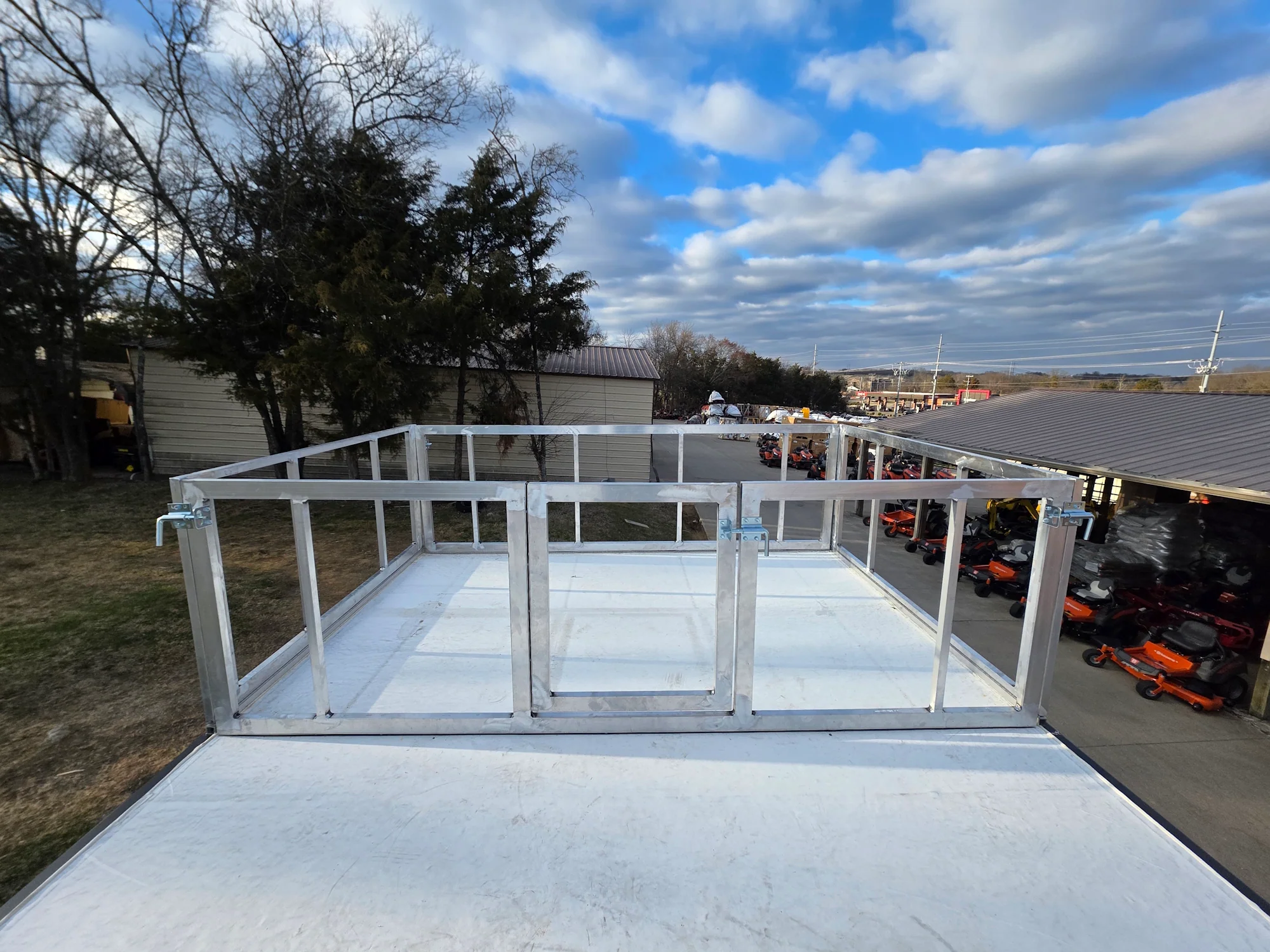 1-8.5-x-30-white-hybrid-custom-drone-and-equipment-trailer-agricultural-and-spray-29.webp 8.5' X 30' (White) Hybrid Custom Drone and Equipment Trailer Agricultural and Spray