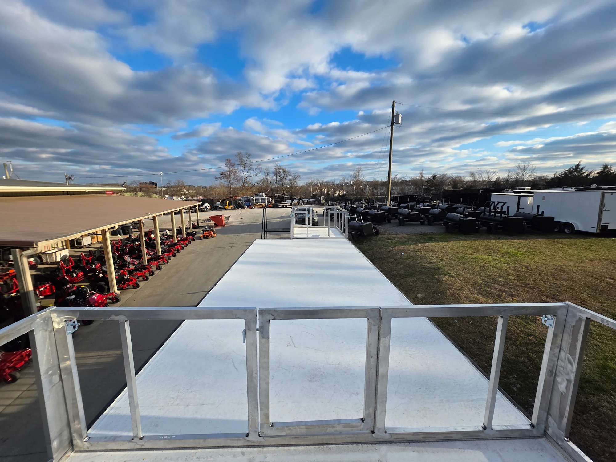 1-8.5-x-30-white-hybrid-custom-drone-and-equipment-trailer-agricultural-and-spray-30.webp 8.5' X 30' (White) Hybrid Custom Drone and Equipment Trailer Agricultural and Spray
