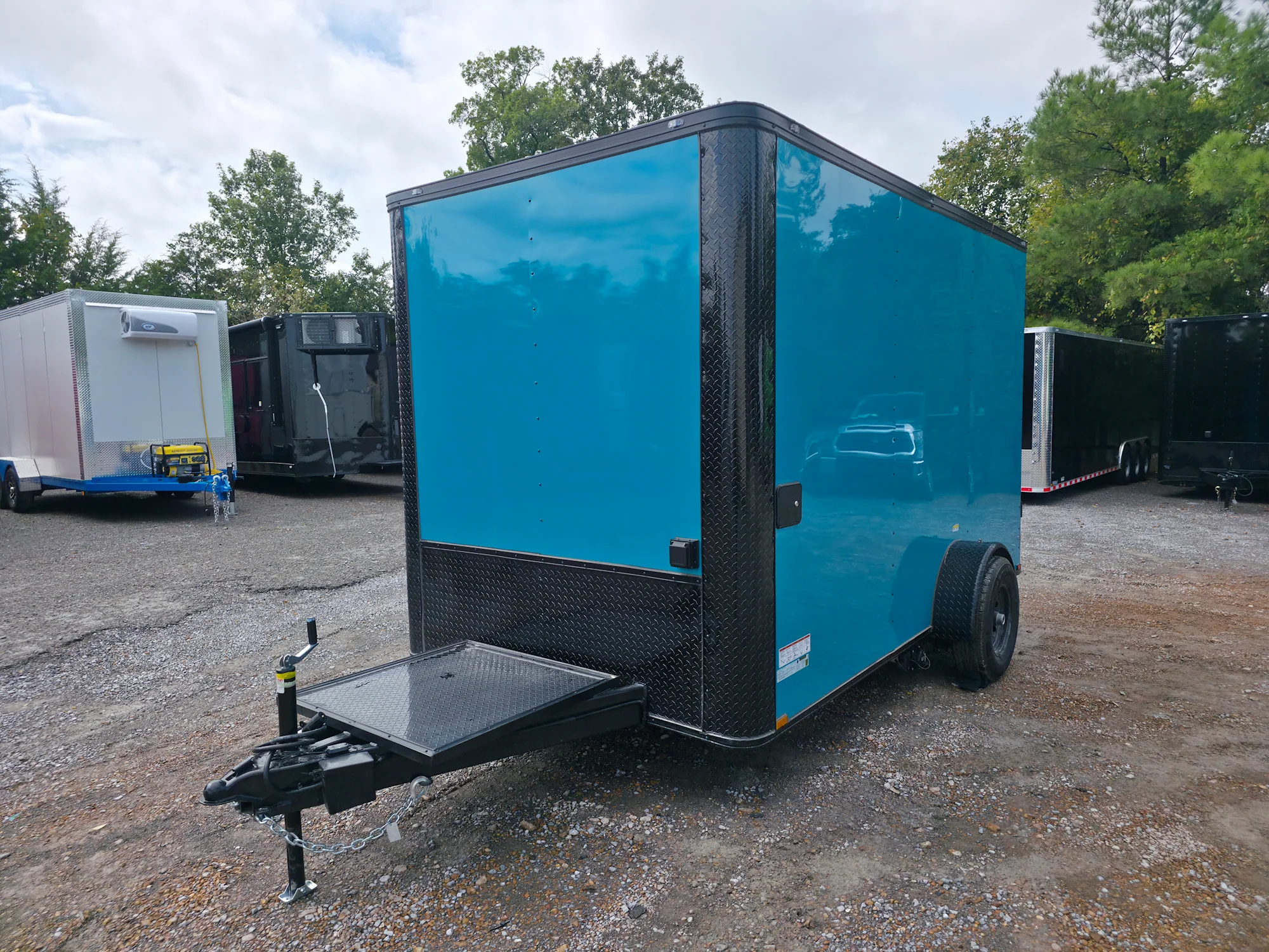 10-7-x-12-water-blue-concession-trailer-flat-front-food-event-catering-3.webp 7' X 12' Water Blue Concession Trailer Flat Front Food Event Catering