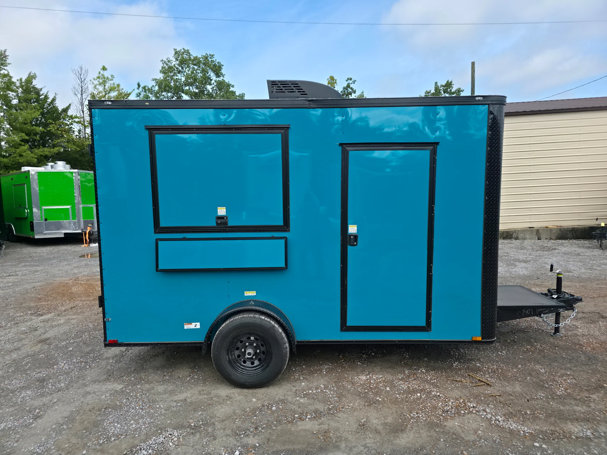 10-7-x-12-water-blue-concession-trailer-flat-front-food-event-catering-8.webp 7' X 12' Water Blue Concession Trailer Flat Front Food Event Catering