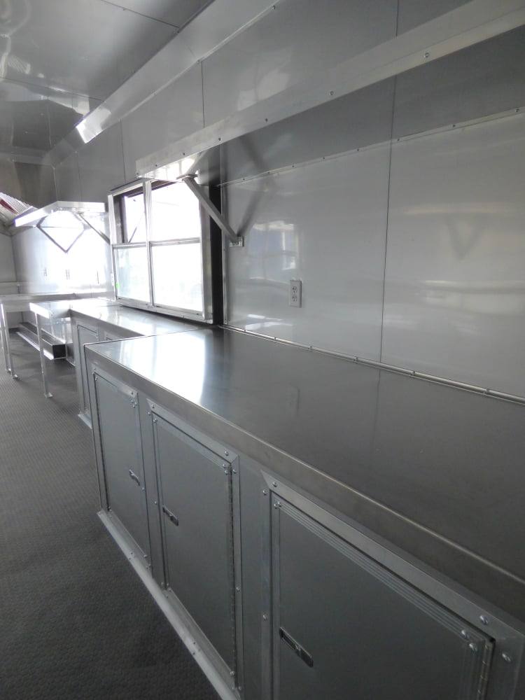 1001-8.5-x-52-concession-food-trailer-gooseneck-yellow-12.jpg 8.5' x 52' Concession Food Trailer Gooseneck Yellow
