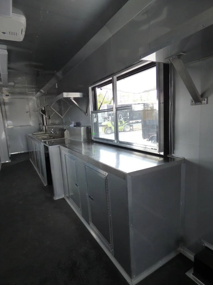 1001-8.5-x-52-concession-food-trailer-gooseneck-yellow-15.webp 8.5' x 52' Concession Food Trailer Gooseneck Yellow