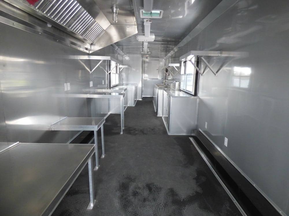 1001-8.5-x-52-concession-food-trailer-gooseneck-yellow-22.jpg 8.5' x 52' Concession Food Trailer Gooseneck Yellow