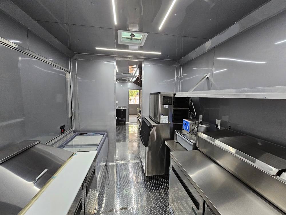 1002-8.5-x-53-charcoal-grey-bbq-food-event-catering-trailer-15.jpg 8.5' X 53' Charcoal Grey BBQ Food Event Catering Trailer