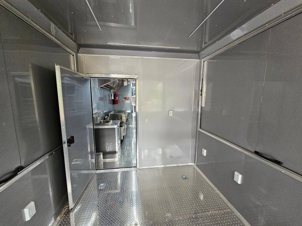 1002-8.5-x-53-charcoal-grey-bbq-food-event-catering-trailer-21.jpg 8.5' X 53' Charcoal Grey BBQ Food Event Catering Trailer