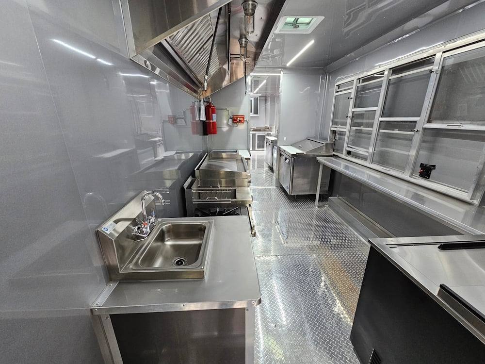 1002-8.5-x-53-charcoal-grey-bbq-food-event-catering-trailer-22.jpg 8.5' X 53' Charcoal Grey BBQ Food Event Catering Trailer