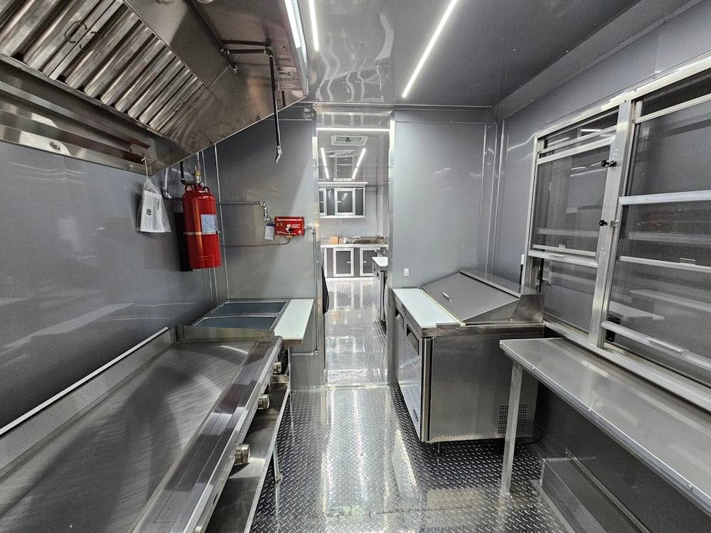 1002-8.5-x-53-charcoal-grey-bbq-food-event-catering-trailer-24.jpg 8.5' X 53' Charcoal Grey BBQ Food Event Catering Trailer