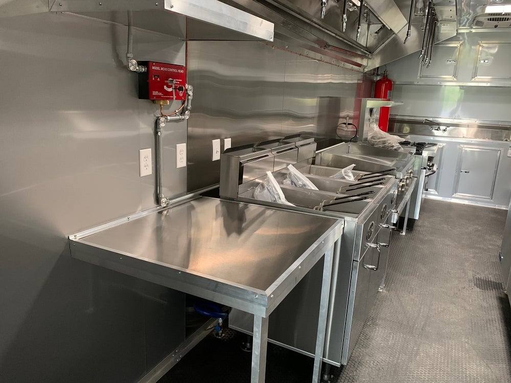 1006-8.5-x-53-cobalt-blue-gooseneck-concession-bbq-food-trailer-with-appliances-10.jpg 8.5' x 53' Cobalt Blue Gooseneck Concession BBQ Food Trailer with Appliances