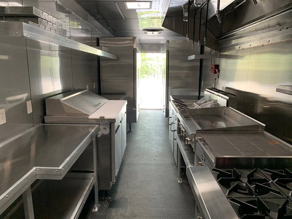 1006-8.5-x-53-cobalt-blue-gooseneck-concession-bbq-food-trailer-with-appliances-19.jpg 8.5' x 53' Cobalt Blue Gooseneck Concession BBQ Food Trailer with Appliances