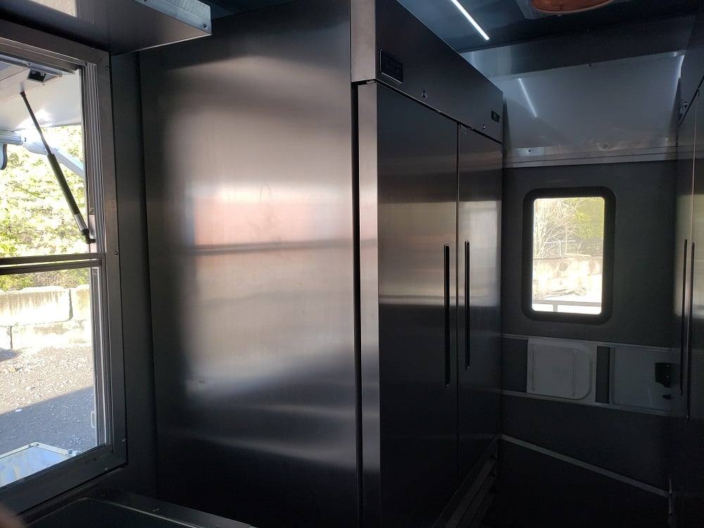 1008-8.5-x-53-lime-green-gooseneck-bbq-concession-food-trailer-with-appliances-46.jpg 8.5' x 53' Lime Green Gooseneck BBQ Concession Food Trailer with Appliances