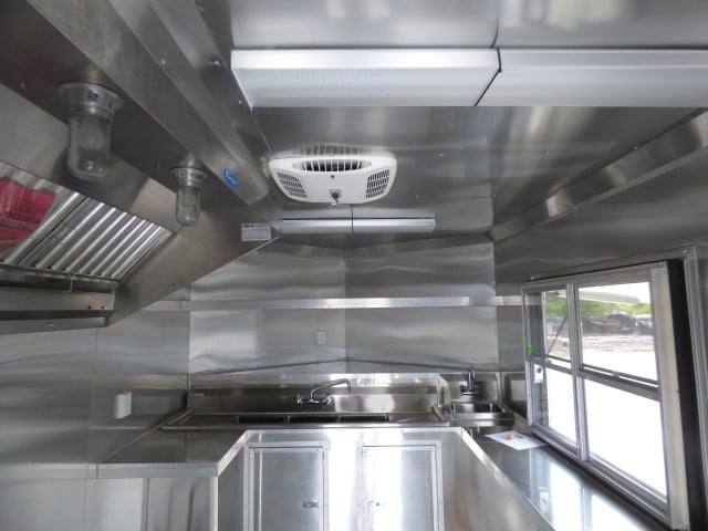 101-8.5-x-16-concession-food-trailer-red-bbq-event-catering-26.jpg 8.5' x 16' Concession Food Trailer Red BBQ Event Catering
