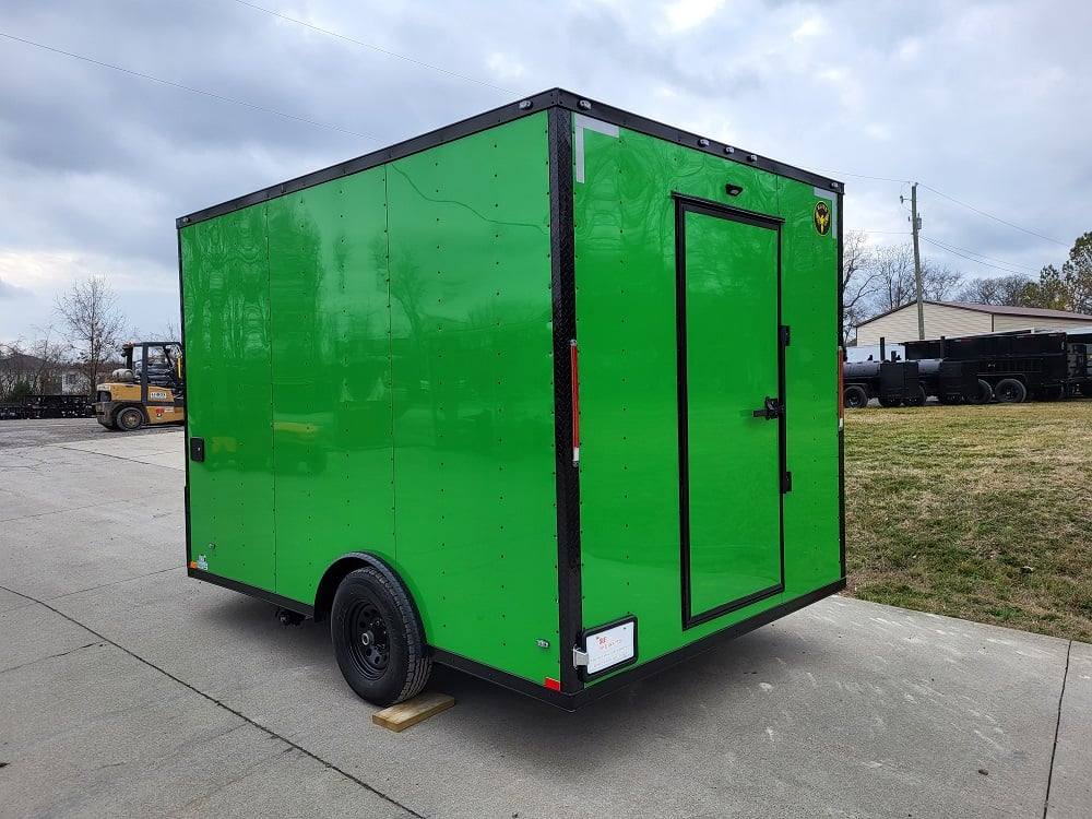 1010-8.5x12-elite-lime-green-concession-food-trailer-with-blackout-package-8.jpg 8.5x12 Elite Lime Green Concession Food Trailer with Blackout Package