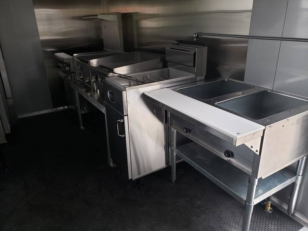 1014-8.5x18-black-orange-concession-food-vending-trailer-with-appliances-11.jpg 8.5x18 Black & Orange Concession Food Vending Trailer with Appliances