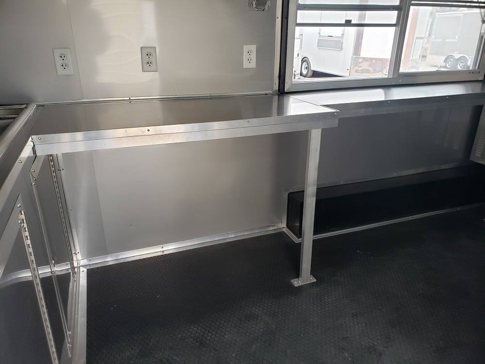 1014-8.5x18-black-orange-concession-food-vending-trailer-with-appliances-20.jpg 8.5x18 Black & Orange Concession Food Vending Trailer with Appliances