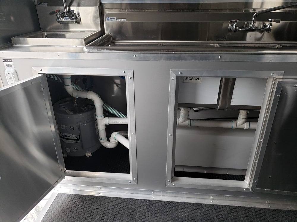 1014-8.5x18-black-orange-concession-food-vending-trailer-with-appliances-22.jpg 8.5x18 Black & Orange Concession Food Vending Trailer with Appliances