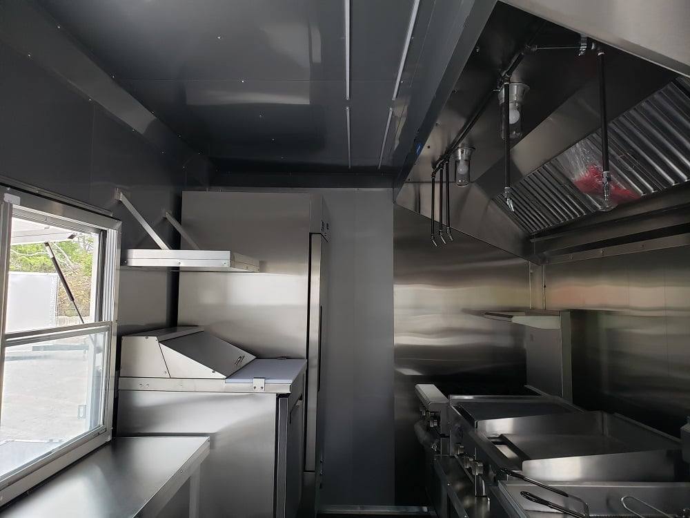 1014-8.5x18-black-orange-concession-food-vending-trailer-with-appliances-23.jpg 8.5x18 Black & Orange Concession Food Vending Trailer with Appliances