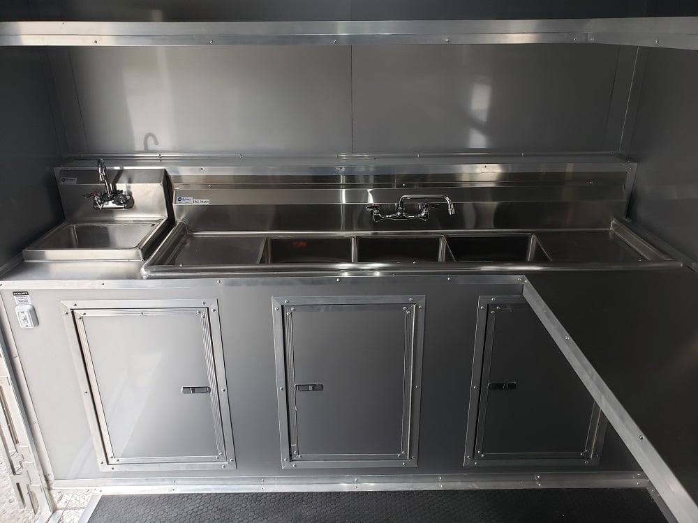 1014-8.5x18-black-orange-concession-food-vending-trailer-with-appliances-24.jpg 8.5x18 Black & Orange Concession Food Vending Trailer with Appliances