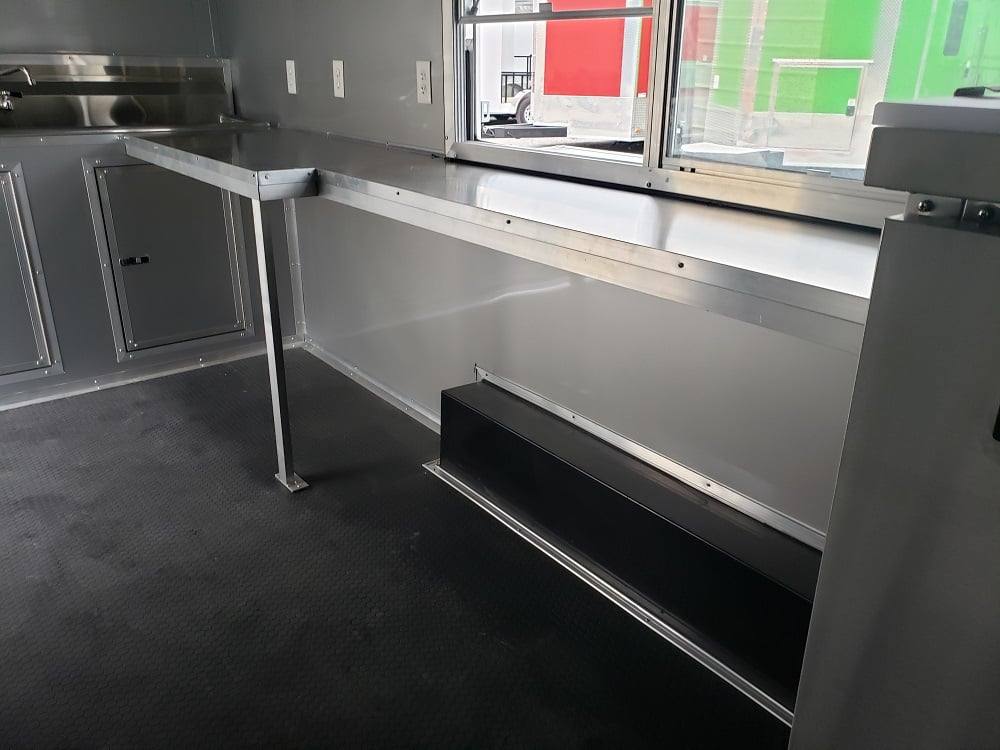 1014-8.5x18-black-orange-concession-food-vending-trailer-with-appliances-32.jpg 8.5x18 Black & Orange Concession Food Vending Trailer with Appliances