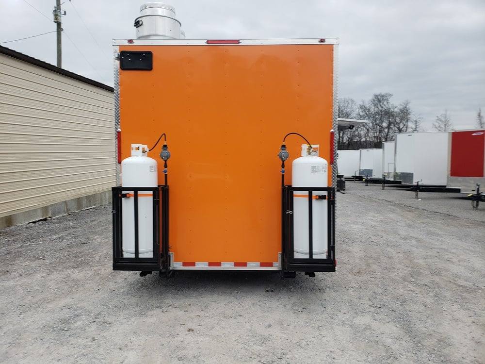 1014-8.5x18-black-orange-concession-food-vending-trailer-with-appliances-7.jpg 8.5x18 Black & Orange Concession Food Vending Trailer with Appliances