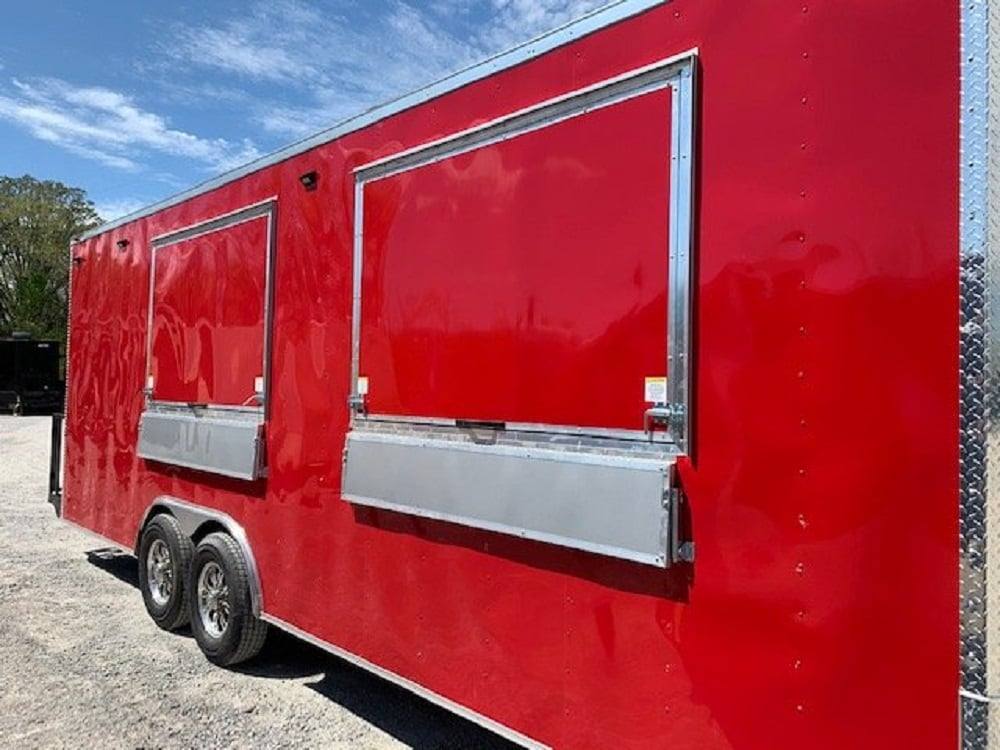 1016-8.5x24-red-concession-food-trailer-1.jpg 8.5x24 Red Concession Food Trailer