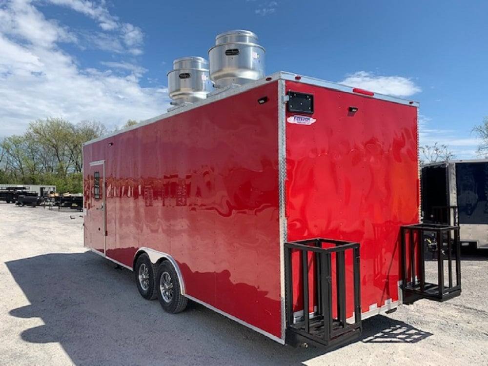 1016-8.5x24-red-concession-food-trailer-4.jpg 8.5x24 Red Concession Food Trailer