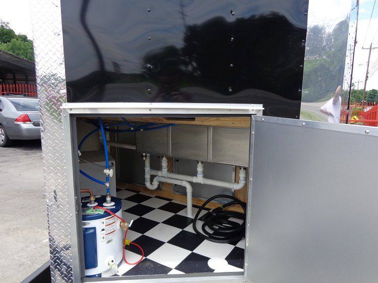 1018-bbq-concession-trailer-8-x14-black-food-smoker-vending-11.jpg BBQ Concession Trailer 8'x14' Black - Food Smoker Vending