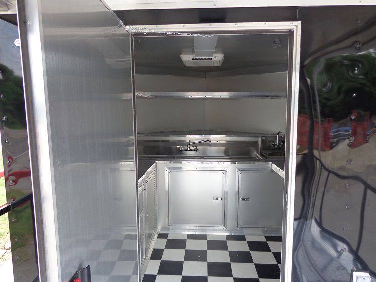1018-bbq-concession-trailer-8-x14-black-food-smoker-vending-25.jpg BBQ Concession Trailer 8'x14' Black - Food Smoker Vending