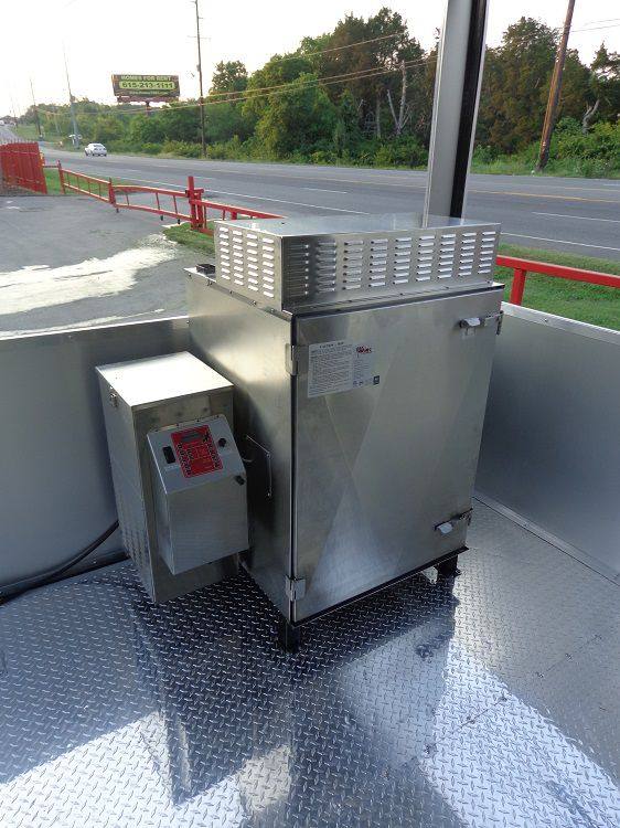 BBQ Concession Trailer 8.5' x 26' Black BBQ Catering Smoker Vending