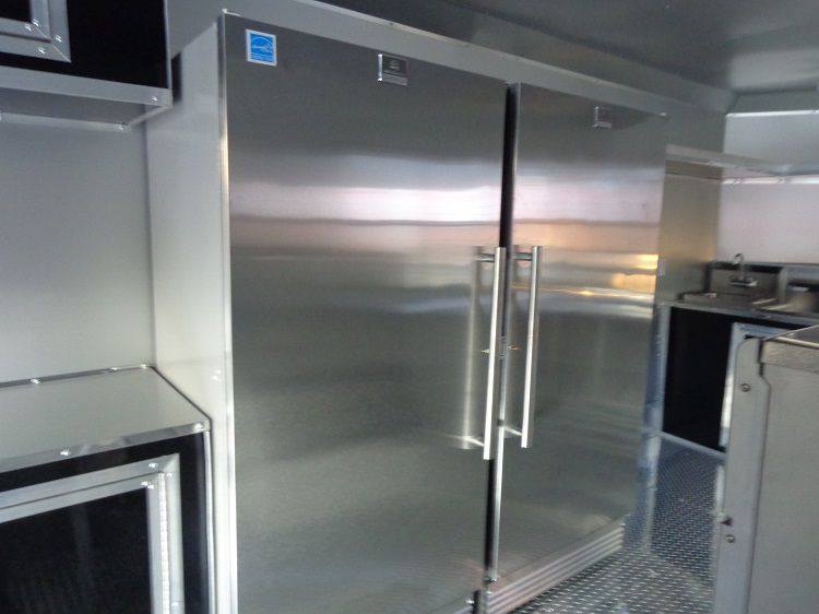 BBQ Concession Trailer 8.5' x 26' Black BBQ Catering Smoker Vending