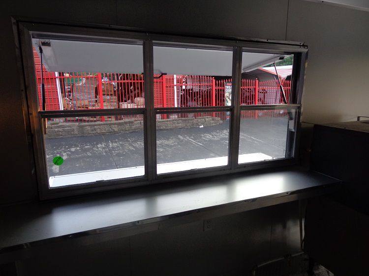 BBQ Concession Trailer 8.5' x 26' Black BBQ Catering Smoker Vending