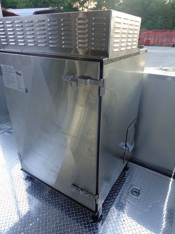 BBQ Concession Trailer 8.5' x 26' Black BBQ Catering Smoker Vending