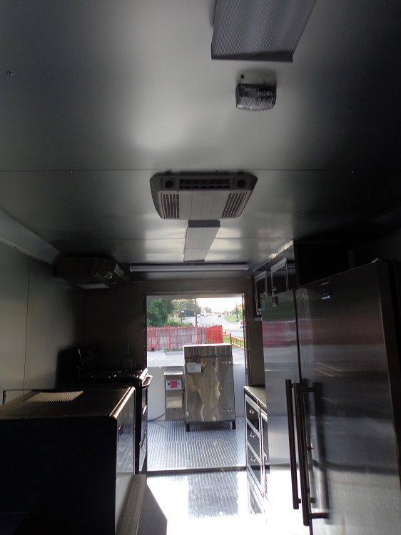 BBQ Concession Trailer 8.5' x 26' Black BBQ Catering Smoker Vending