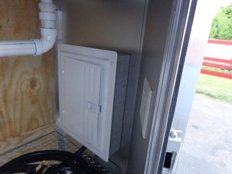 BBQ Concession Trailer 8.5' x 26' Black BBQ Catering Smoker Vending