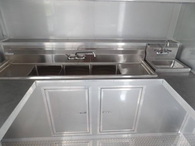 102-8.5-x-16-concession-food-trailer-red-event-catering-13.jpg 8.5' x 16' Concession Food Trailer Red Event Catering