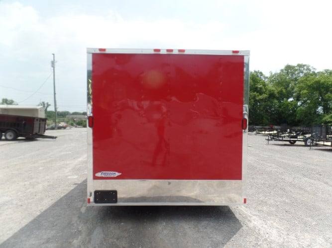 102-8.5-x-16-concession-food-trailer-red-event-catering-21.jpg 8.5' x 16' Concession Food Trailer Red Event Catering
