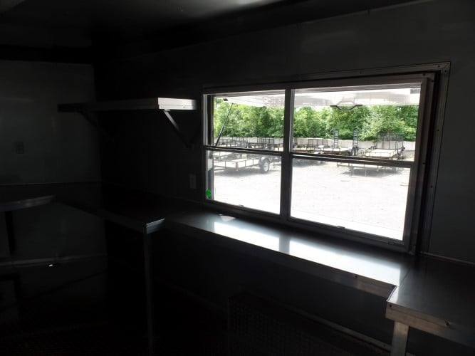 102-8.5-x-16-concession-food-trailer-red-event-catering-22.jpg 8.5' x 16' Concession Food Trailer Red Event Catering