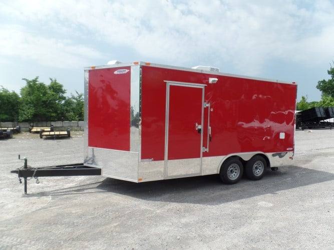 102-8.5-x-16-concession-food-trailer-red-event-catering-23.jpg 8.5' x 16' Concession Food Trailer Red Event Catering