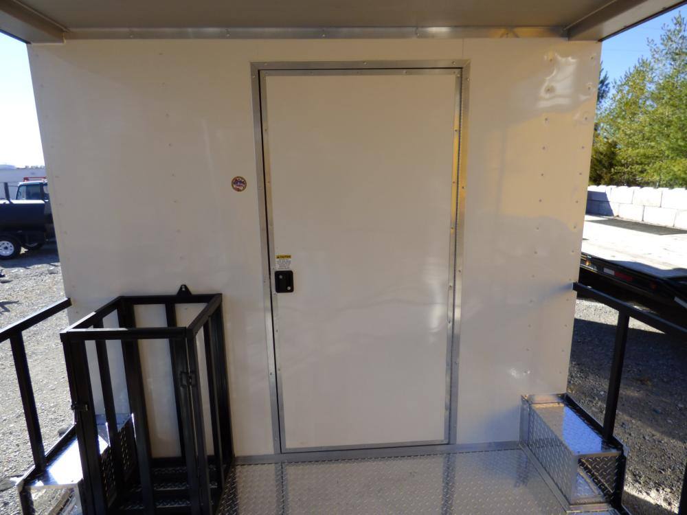 1021-bbq-concession-trailer-8.5-x24-white-smoker-event-enclosed-kitchen-26.jpg BBQ Concession Trailer 8.5'x24' White - Smoker Event Enclosed Kitchen
