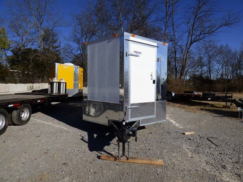 1021-bbq-concession-trailer-8.5-x24-white-smoker-event-enclosed-kitchen-3.jpg BBQ Concession Trailer 8.5'x24' White - Smoker Event Enclosed Kitchen