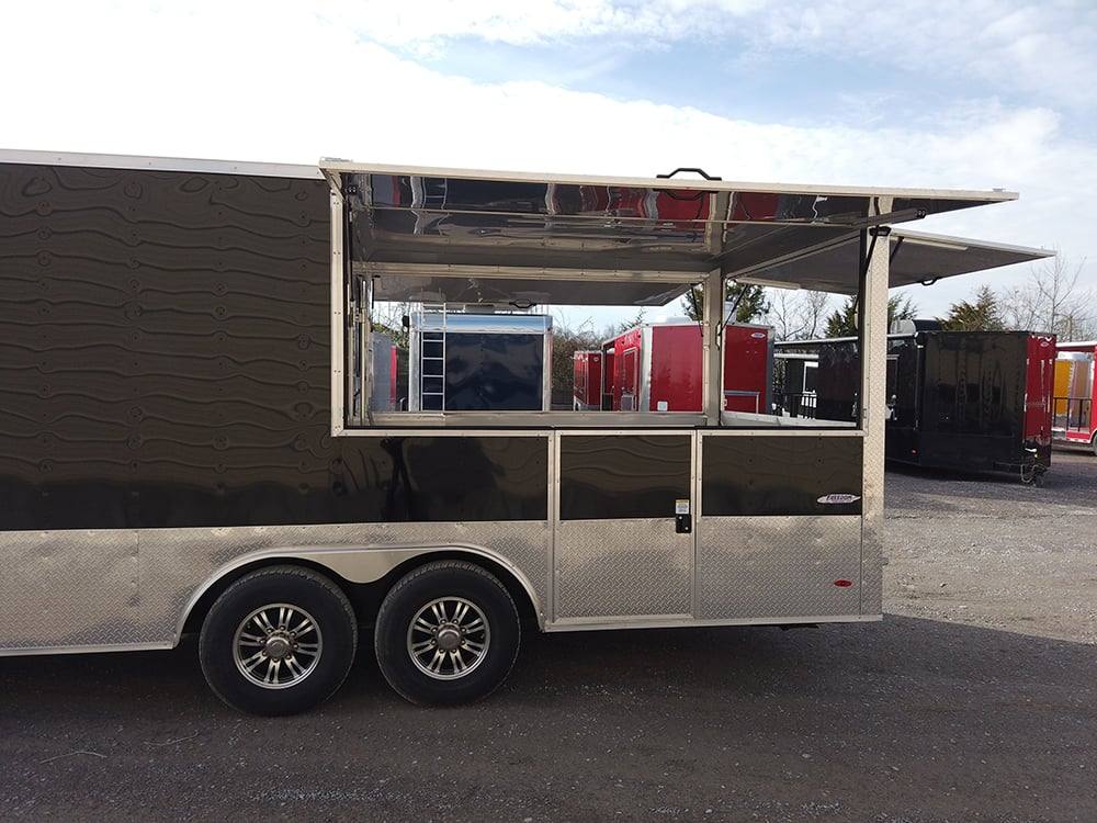 1022-black-8.5-x-24-porch-style-concession-food-trailer-13.jpg Black 8.5 X 24' Porch Style Concession Food Trailer
