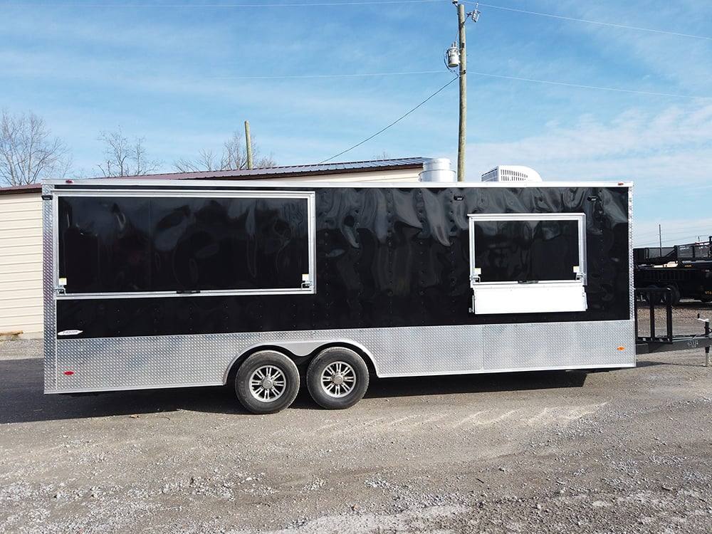 1022-black-8.5-x-24-porch-style-concession-food-trailer-14.jpg Black 8.5 X 24' Porch Style Concession Food Trailer