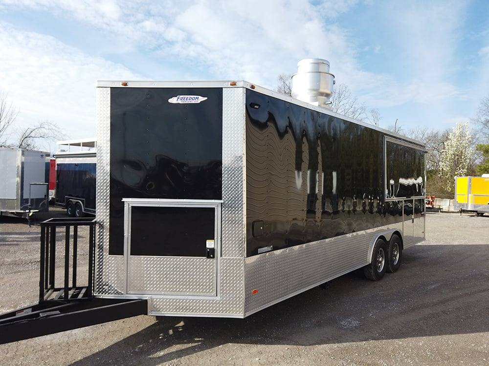 1022-black-8.5-x-24-porch-style-concession-food-trailer-15.jpg Black 8.5 X 24' Porch Style Concession Food Trailer