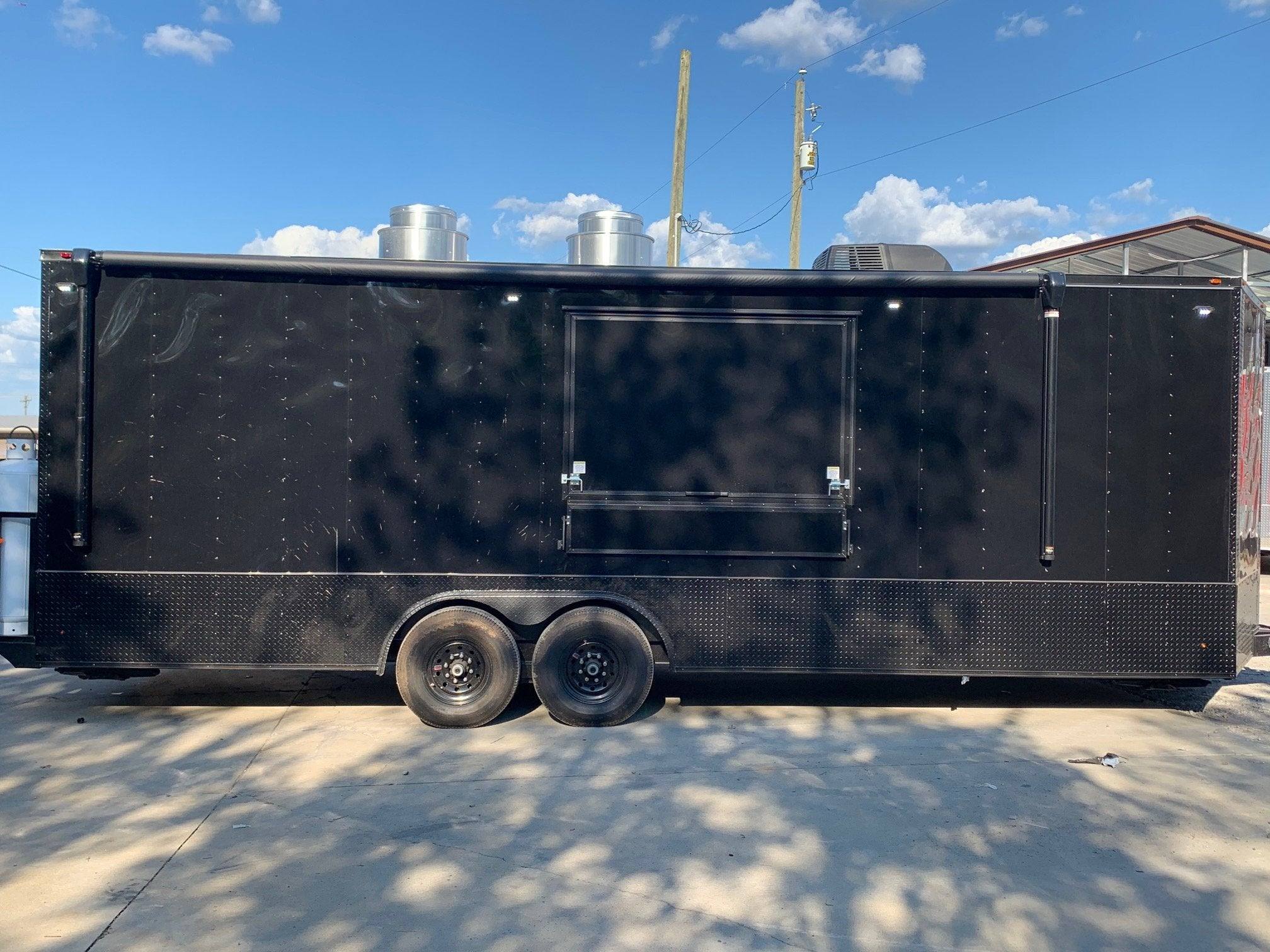 1025-black-out-8.5-x-25-concession-food-trailer-5.jpg Black Out 8.5 X 25' Concession Food Trailer