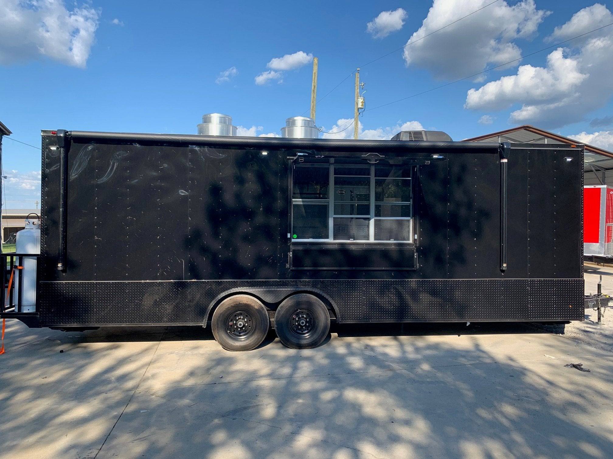 1026-black-out-8.5-x-25-concession-food-trailer-1.jpg Black Out 8.5' X 25' Concession Food Trailer