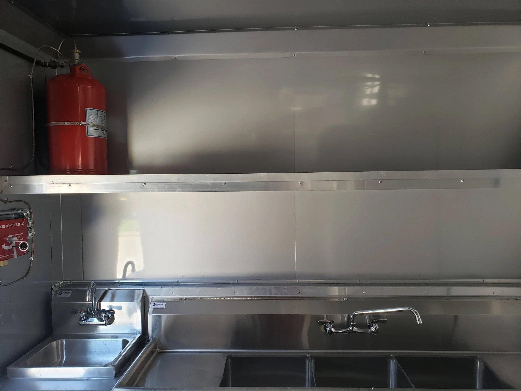 Black Out 8.5' x 28' Porch Style Concession Food Trailer With Appliances