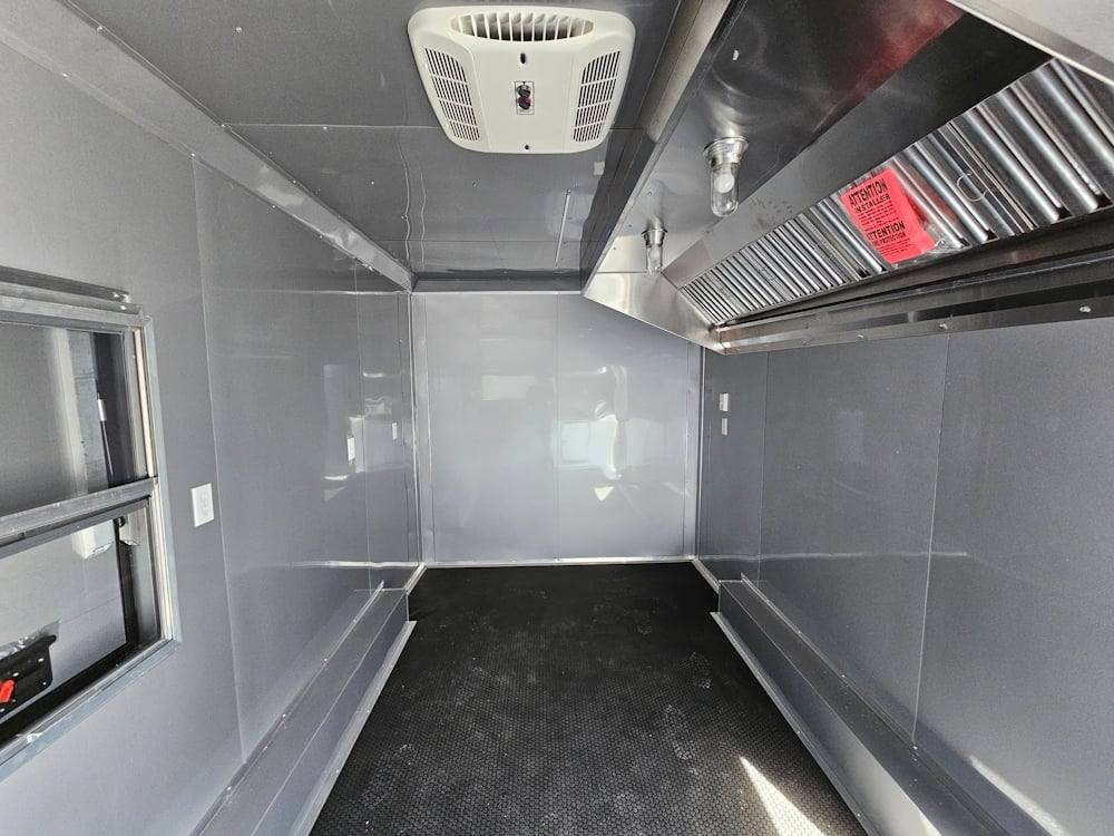 1029-concession-8.5-x-16-white-food-event-catering-trailer-13.jpg Concession 8.5' X 16' White Food Event Catering Trailer